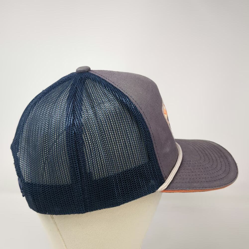 Dale Brisby 5 Panel Blue One Size Trucker Mesh Rope Radiator Ranch Cattle hat - Picture 5 of 9